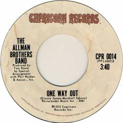 The Allman Brothers Band : One Way Out